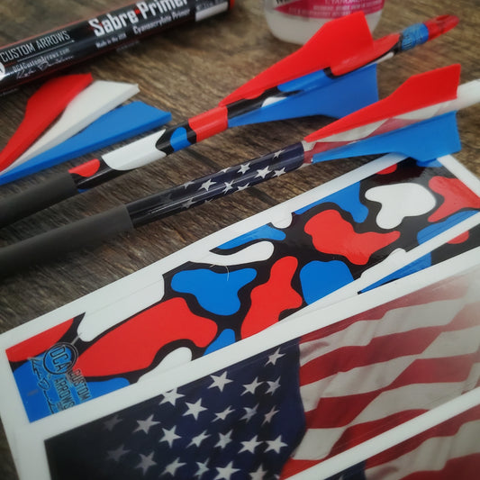 DCA Custom Arrows Ameri-Camo Arrow Wrap