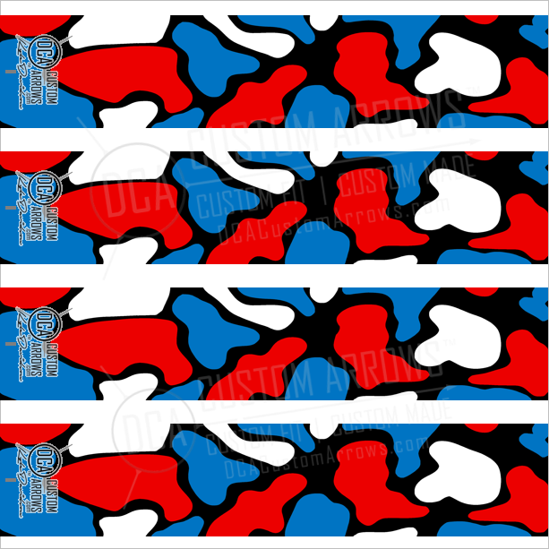 DCA Custom Arrows Ameri-Camo Arrow Wrap