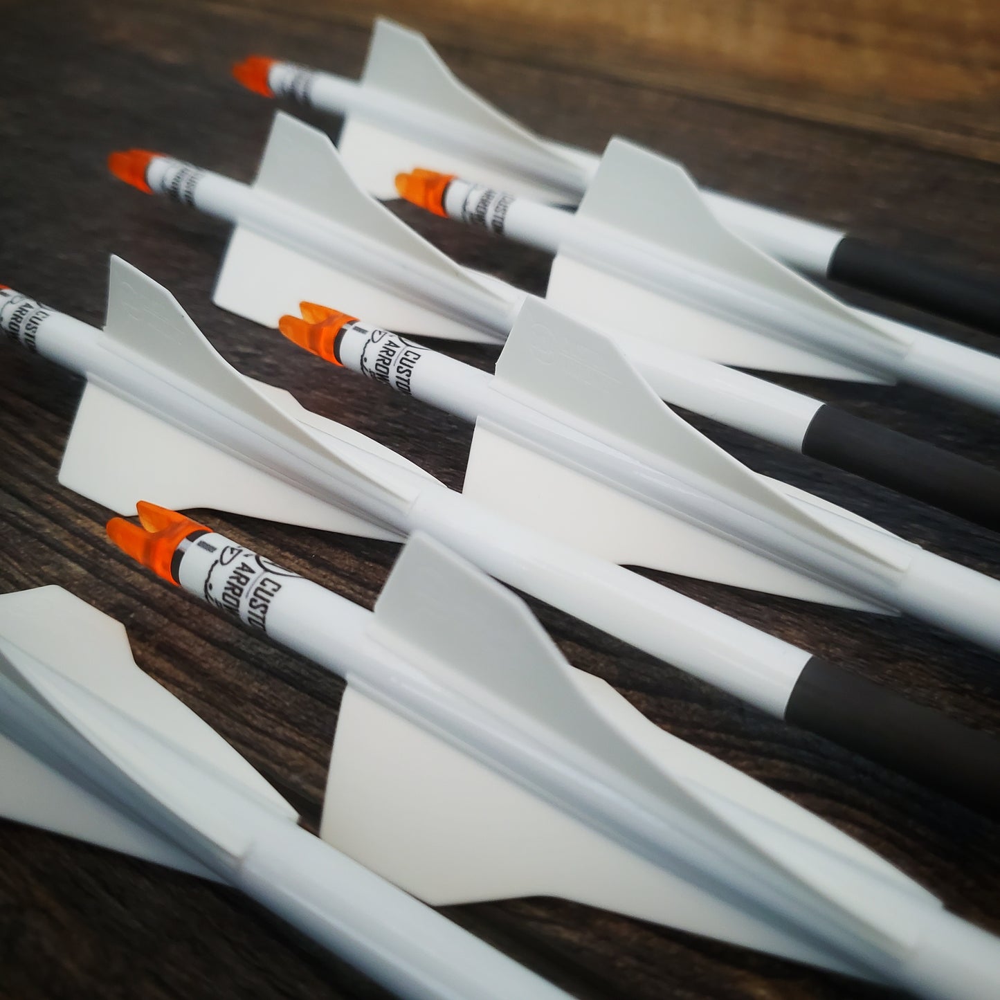 DCA Custom Arrows Plain White Arrow Wrap