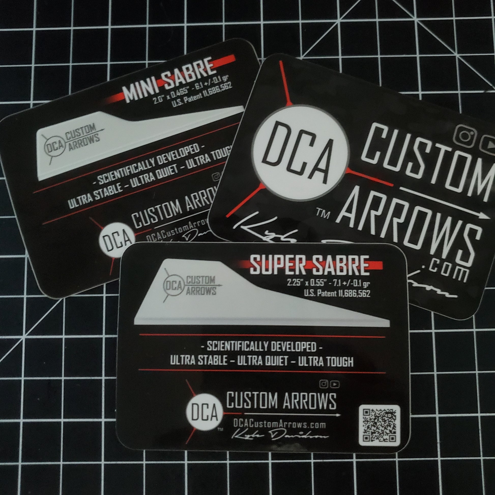 DCA Custom Arrows Cards