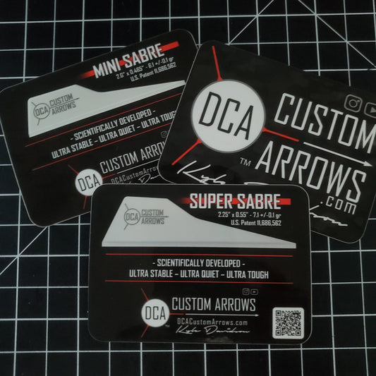 DCA Custom Arrows Cards