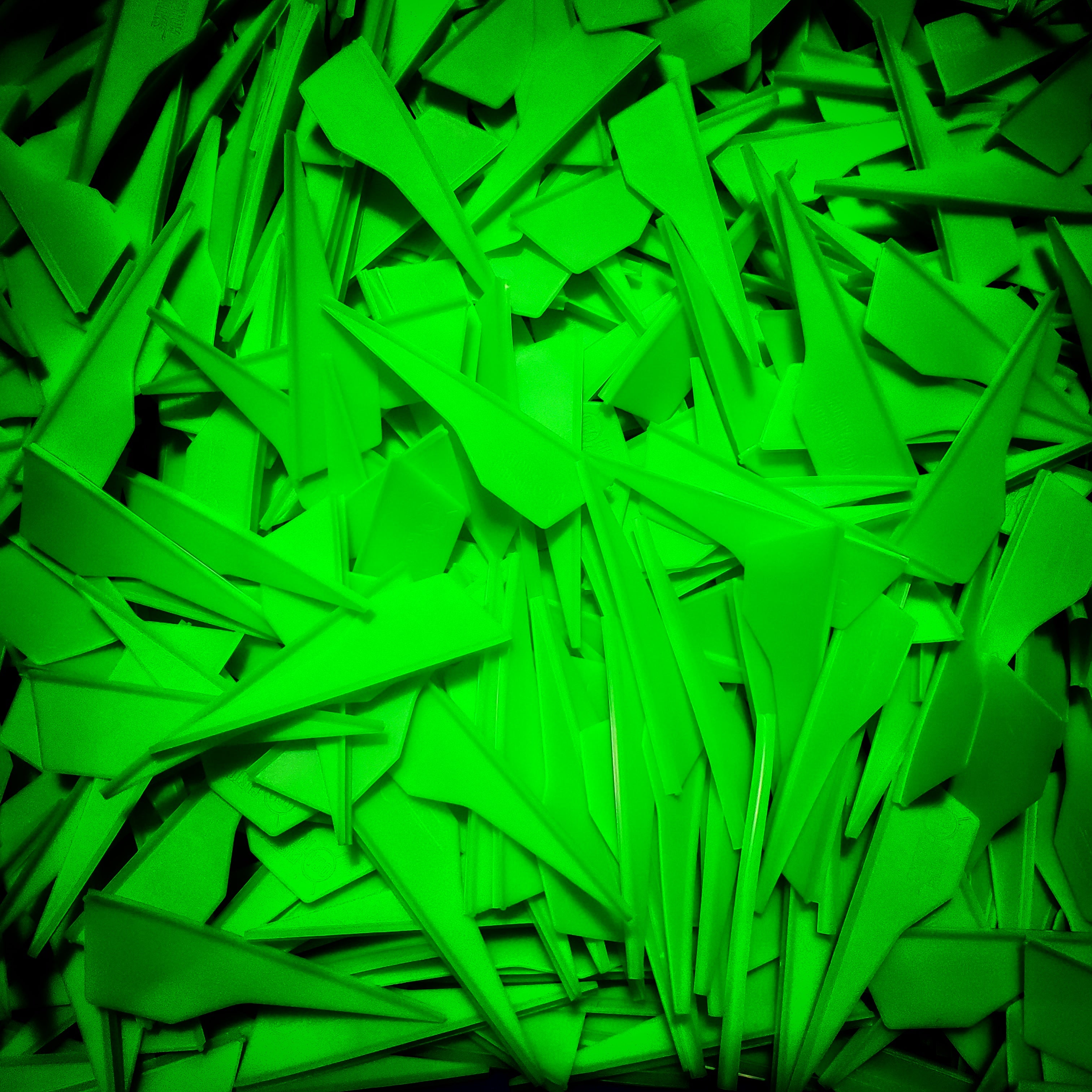 DCA Custom Arrows Green Vanes