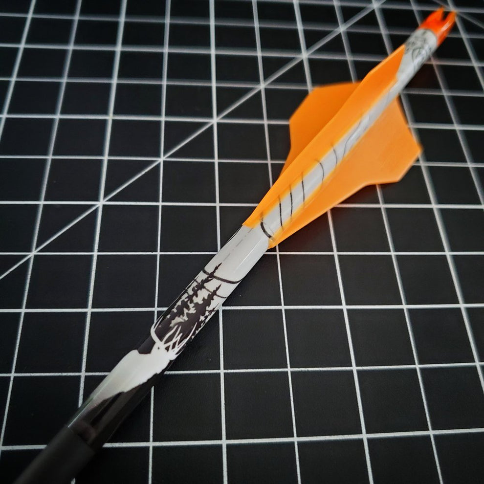 Elk Forest Topo Wrap DCA Custom Arrows