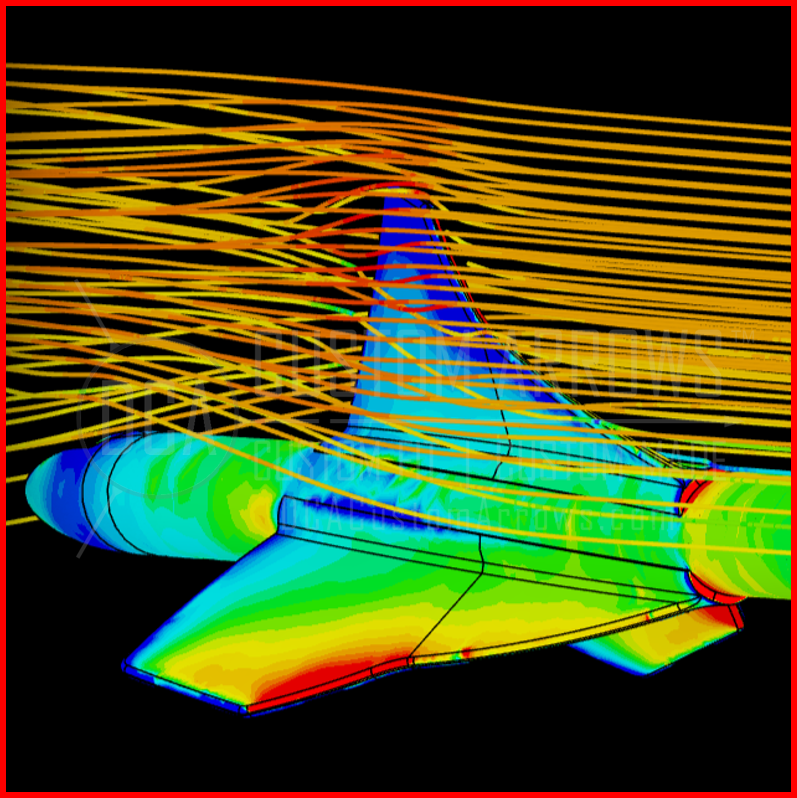 DCA Custom Arrows Aerodynamics